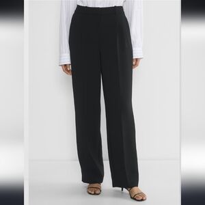 Aritzia Effortless Pant Crepette Black 0